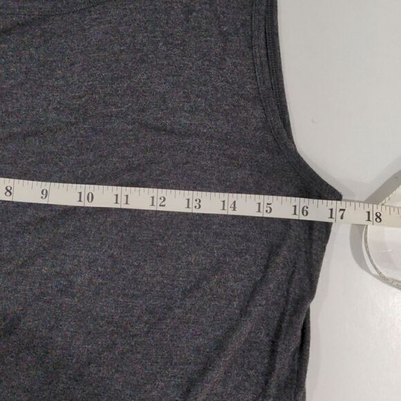 CAbi #5070 Charcoal Gray Asymmetrical Tank size Small - Picture 7 of 8